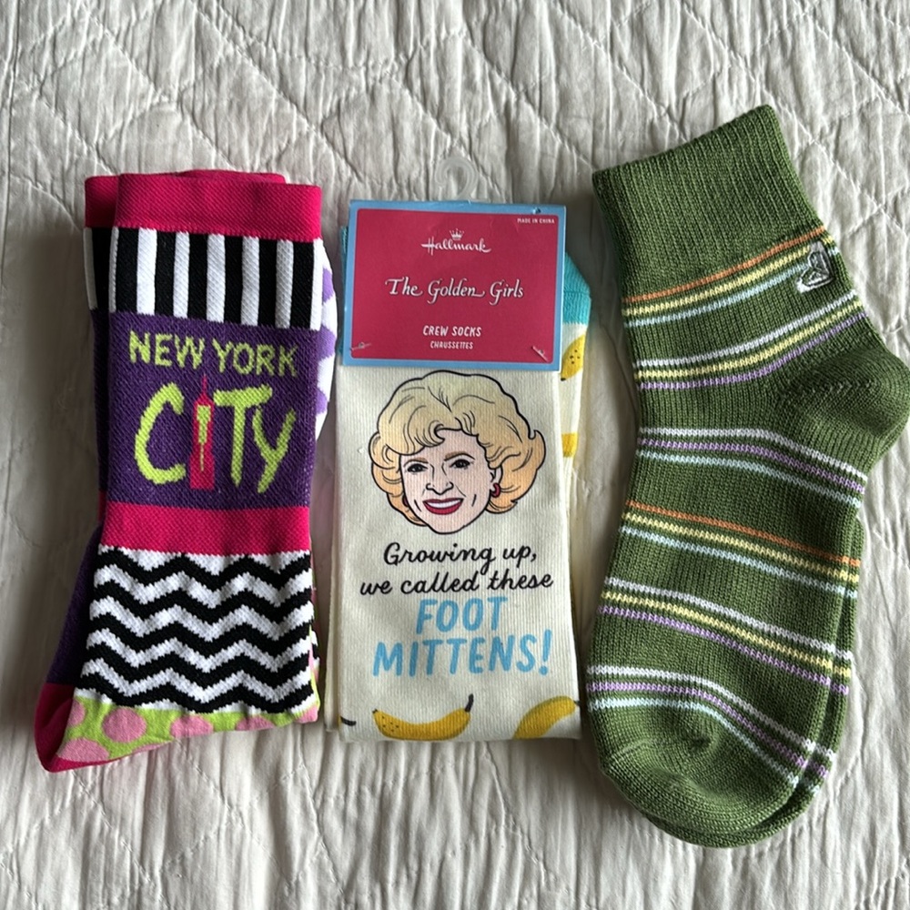 Lot Colourful Socks